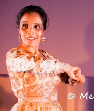 Photo of Diditi Mitra in Courtyard Dancers production called Celluloid Emotions